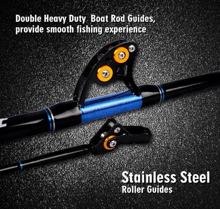 Fiblink 1 Piece Offshore Trolling Rods